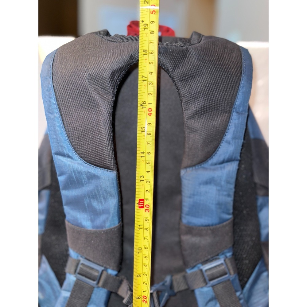Outdoor‎ Products Vortex 30L Hiking Backpack Blue Black Padded Shoulder Strap - Picture 6 of 11